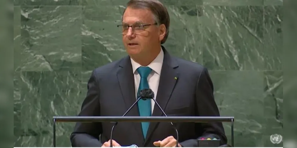 Jair Bolsonaro (sem partido) abriu a Assembleia-Geral da Organização das Nações Unidas (ONU) nesta terça-feira (21).