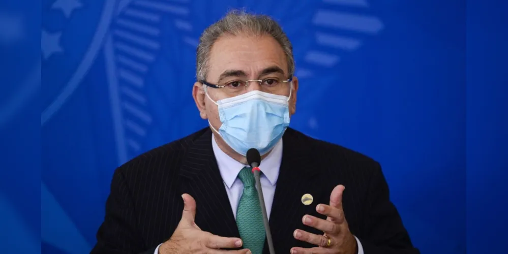 Ministro da Saúde do Brasil, Marcelo Queiroga.
