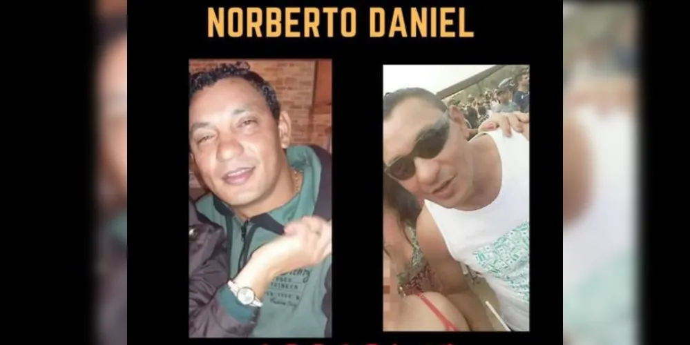 Norberto Daniel está com mandado de prisão em aberto pelos crimes e encontra-se foragido desde a prática do crime. 