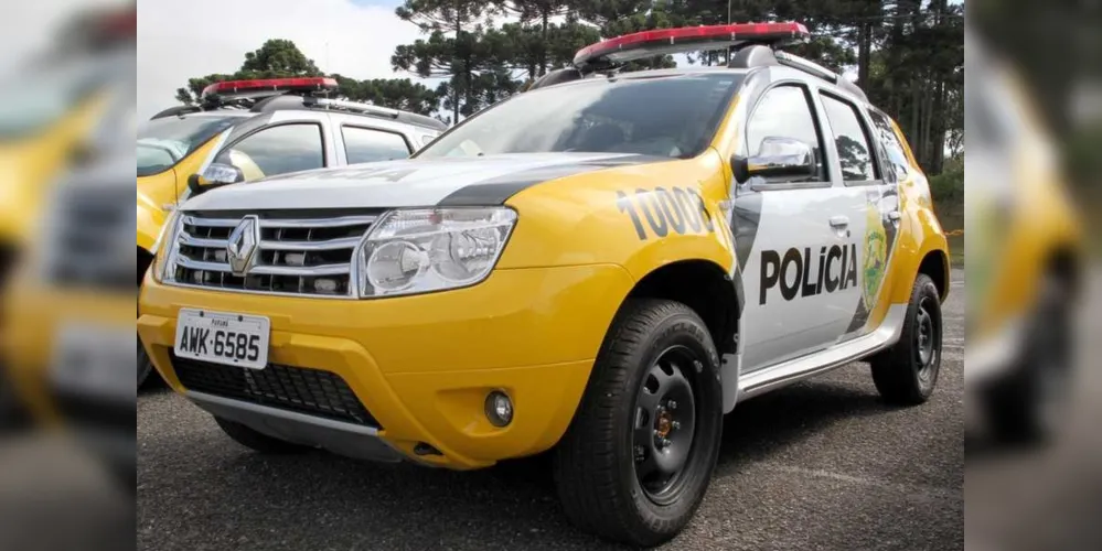 1º B.P.M. de Ponta Grossa localizou os veículos furtados.