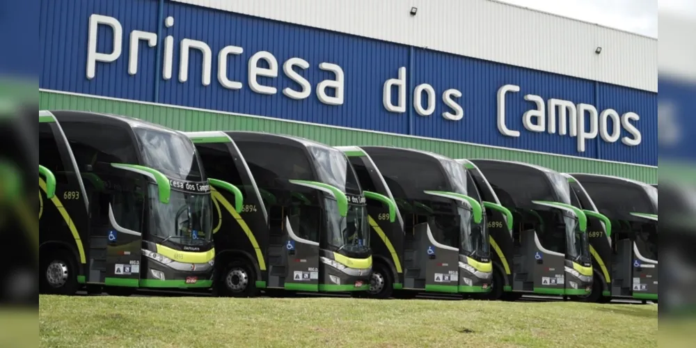 Grupo EPC (Expresso Princesa dos Campos) comprou seis ônibus Busscar Vissta Buss 400 LD com chassi Volvo B420 R 6×2