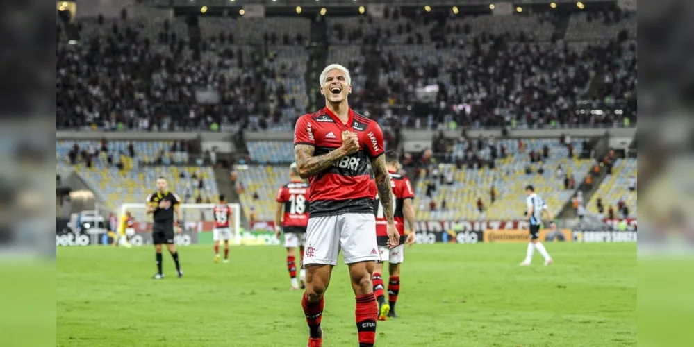 Pedro foi o destaque da partida contra o Grêmio