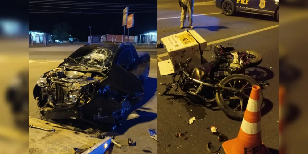 Imagem ilustrativa da imagem Motorista foge após causar acidente na Souza Naves