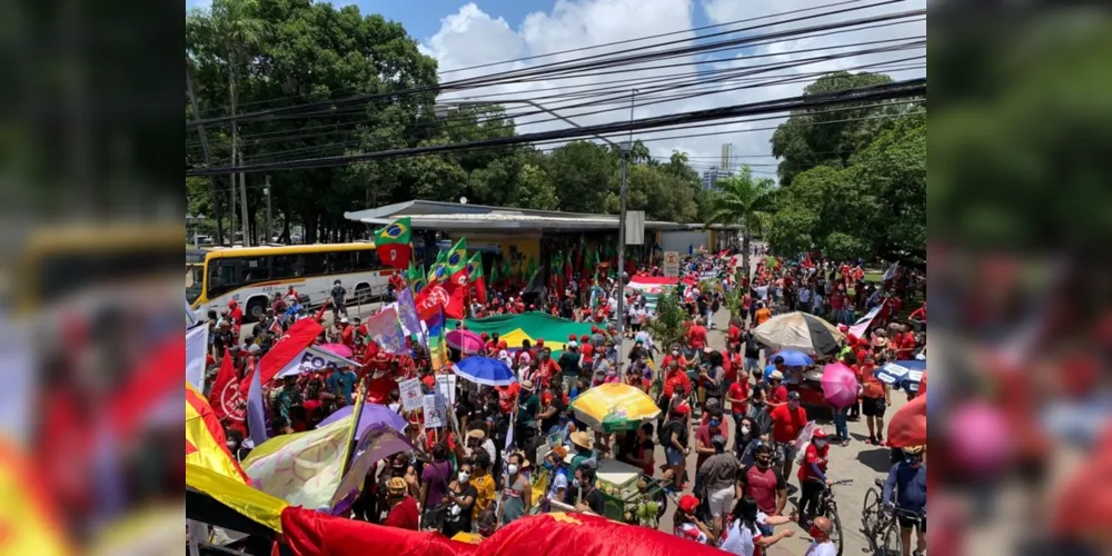Na manhã deste sábado, foram registradas manifestações na cidade do Rio de Janeiro, de Salvador, Fortaleza, Belém, Boa Vista, Maceió e Goiânia