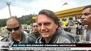 Presidente da República, Jair Messias Bolsonaro (sem partido), falou com o Grupo aRede.