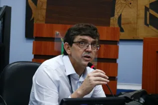 Secretário da Fazenda de Ponta Grossa, Cláudio Grokoviski.