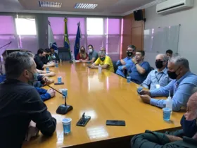 Reunião aconteceu na Prefeitura Municipal de Ponta Grossa (PMPG).
