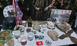 Imagem ilustrativa da imagem Polícia fecha fábrica de artefatos nazistas em SC