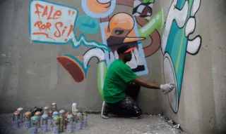 Projeto quer tornar grafite como manifestação artística de valor cultural.