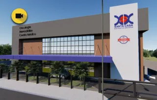 Nova estrutura do Hospital do Câncer de Ponta Grossa.