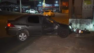 Chevrolet Prisma e uma Suzuki se envolveram no acidente
