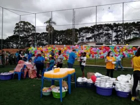 O evento contou com mais de 500 crianças