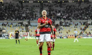 Pedro foi o destaque da partida contra o Grêmio