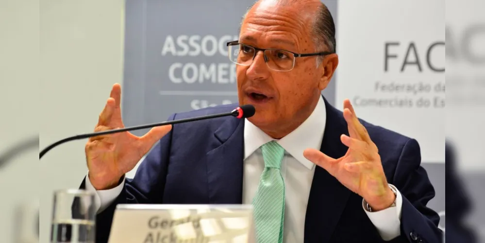 Ex-governador do Estado de São Paulo, Geraldo Alckmin.