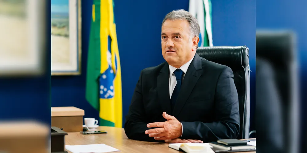 Deputado estadual do Paraná, Plauto Miró Guimarães (DEM).