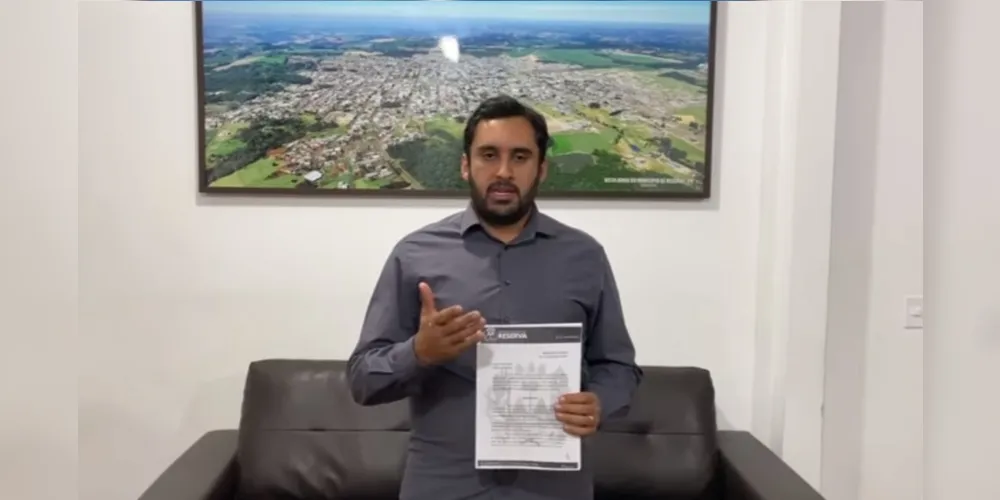 Proposta foi protocolada junto à Câmara Municipal pelo prefeito Lucas Machado