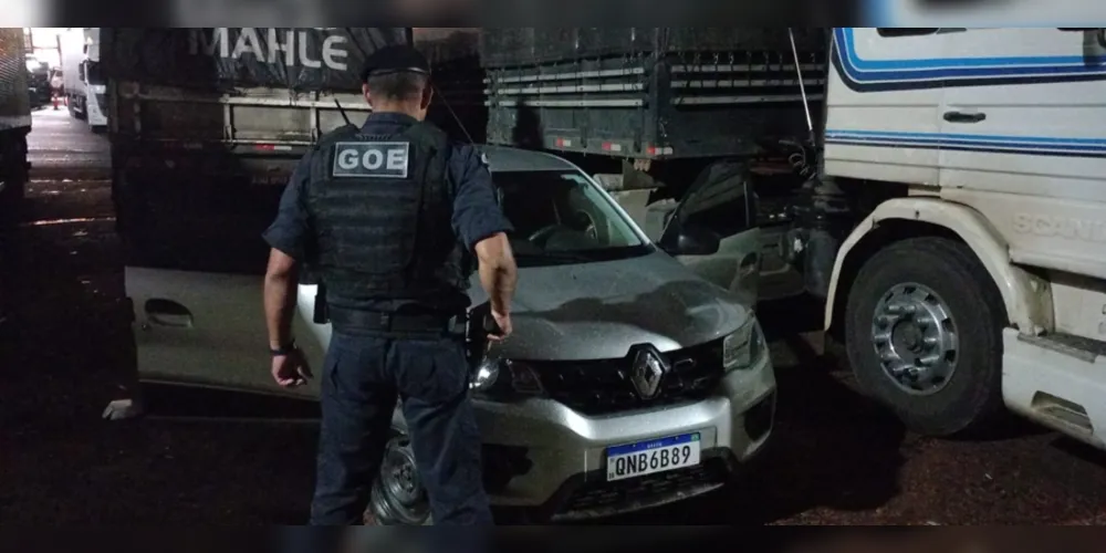 Imagem ilustrativa da imagem Guarda Civil Municipal recupera carro roubado em PG