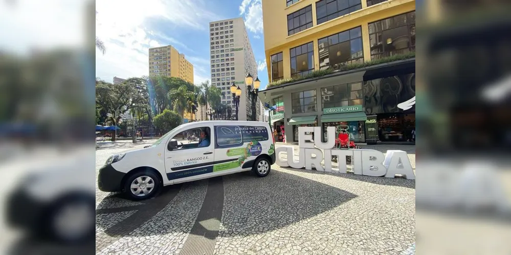 Veículo fará entregas de produtos do Grupo Boticário em todo a cidade de Curitiba.   