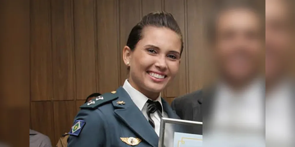 Tenente do Corpo de Bombeiros Izadora Ledur de Souza Dechamps.