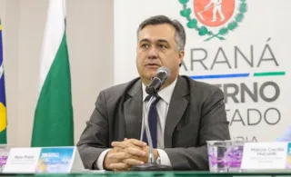 Secretário da Secretaria de Estado da Saúde do Paraná, Beto Preto.