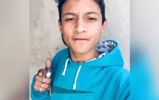  Ismael Vinicius Amaro, 17, foi morto a golpes de faca