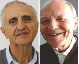 Os padres Silvio Mocelin e Abrão Becher estão ativos em suas comunidades