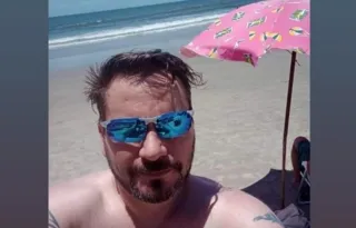 Homem de 42 anos se afogou na praia de Itapoá, em Santa Catarina. Vítima estava no local junto com familiares