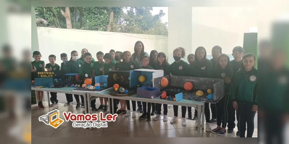 Confecção e exposição colocaram alunos como protagonistas da astronomia