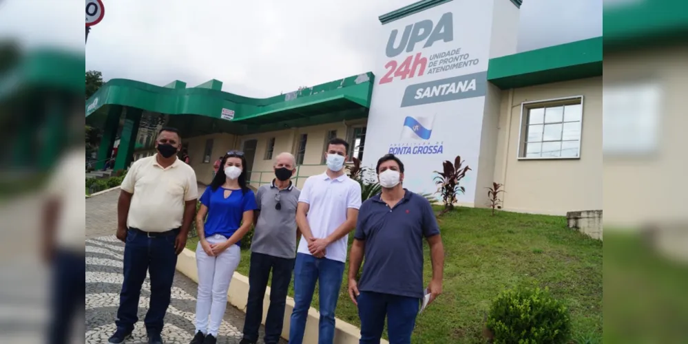 Divo, Joce Canto, Jairton da Farmácia, Filipe Chociai e Ede Pimentel na UPA Santana