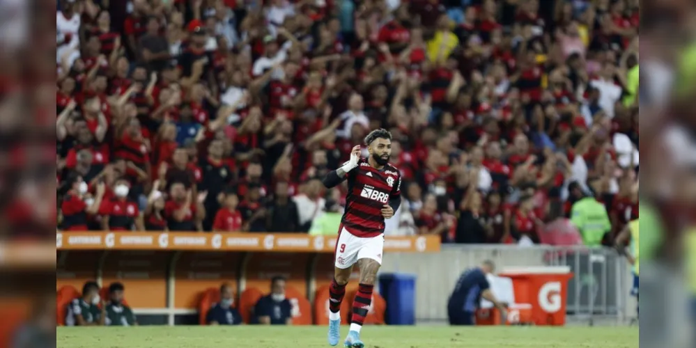 ubro-Negro vence com gols de Gabriel Barbosa e Everton Ribeiro