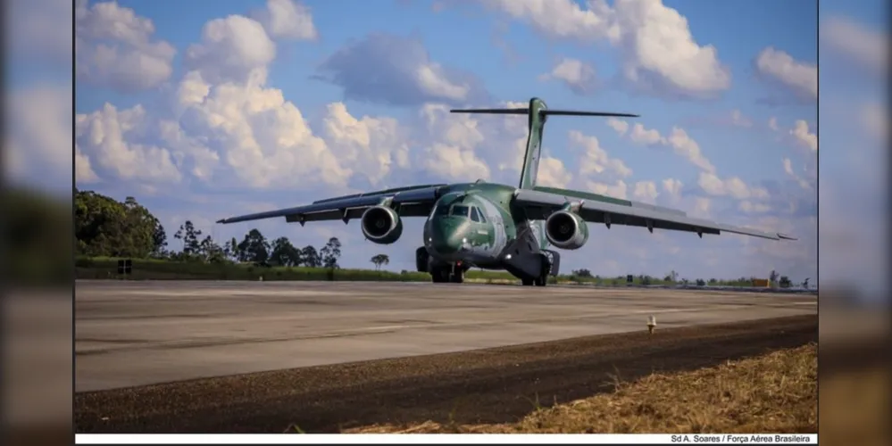 País se prepara para um possível transporte de brasileiros evacuados da Ucrânia. Aeronaves são do mesmo modelo usado em outras missões humanitárias.