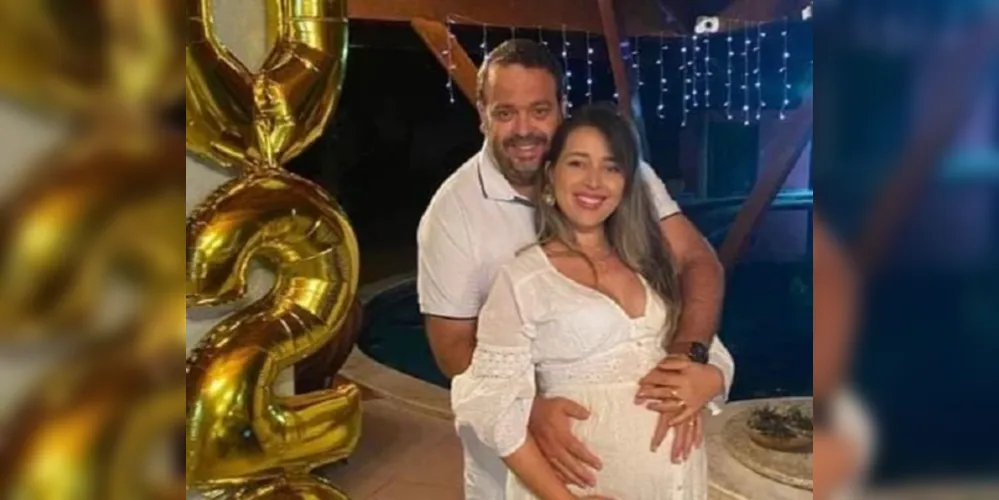 George Passos Santana, é suspeito por matar a esposa Jéssica Regina Machado do Carmo, que estava grávida de oito meses.