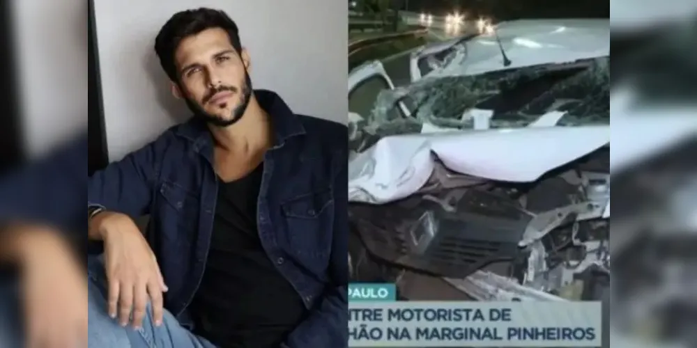 Rodrigo foi ejetado do carro e sofreu um traumatismo craniano.