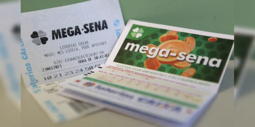 A Mega-Sena sorteia nesta quinta-feira (3) um prêmio acumulado em R$ 57 milhões.