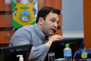 Vereador da cidade de Ponta Grossa, Felipe Passos (PSDB).