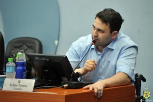 Um dos autores da proposta, parlamentar Felipe Passos (PSDB).