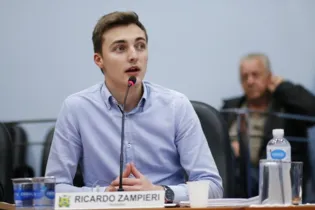 Ricardo Zampieri iniciou seu mandato em 2016, eleito como vereador mais jovem da última legislatura pelo Partido Solidariedade