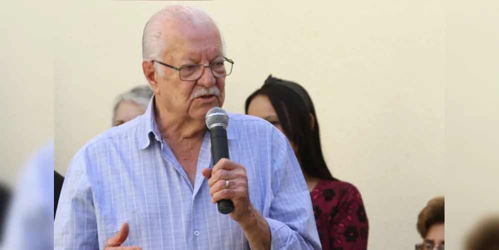 Otto Santos Cunha foi prefeito de Ponta Grossa entre 1983 e 1988.