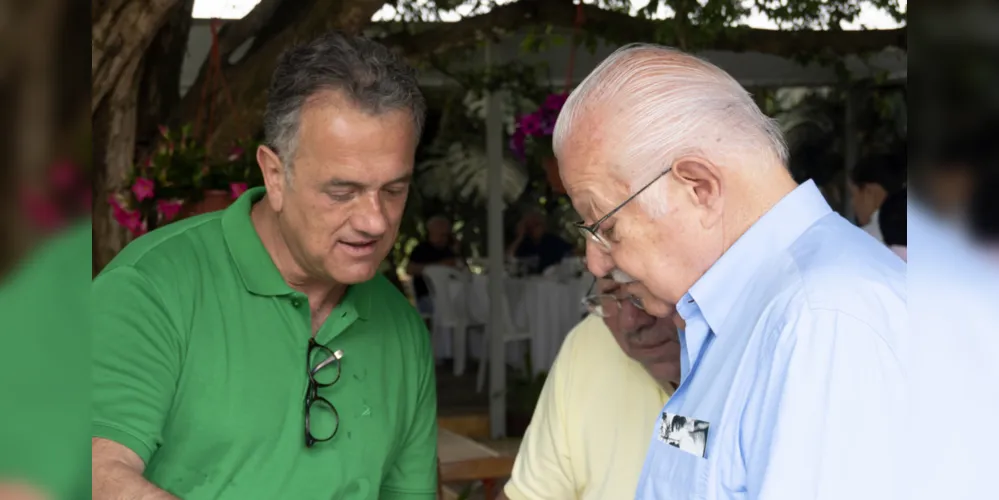 Plauto Miró ao lado do ex-prefeito Otto Cunha