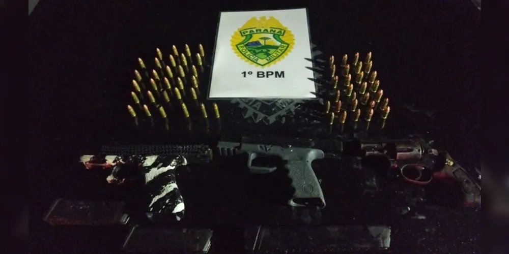 Armas apreendidas com o grupo foram entregues na 13ª SDP