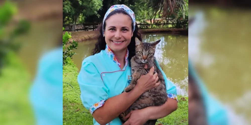Érika Zanoni Fagundes Cunha (foto) é ponta-grossense doutora em psiquiatria animal