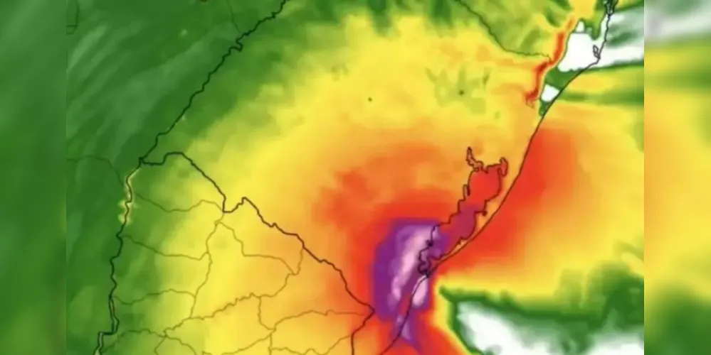 Ciclone no Sul do Brasil pode se tornar um furacão?