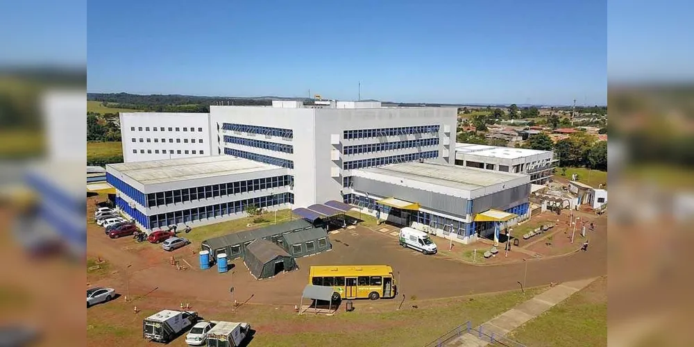Hospital Universitário da UEPG.