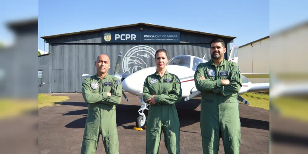 PCPR passa a ter três novos copilotos no Grupamento de Operações Aéreas