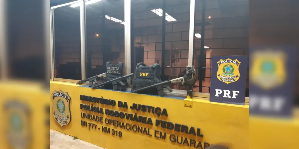 Ocorrência aconteceu na BR-277, no Distrito de Guará, em Guarapuava, região Centro-Sul do Paraná