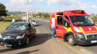 Acidente ocorreu na tarde desta terça-feira (24), em Ponta Grossa