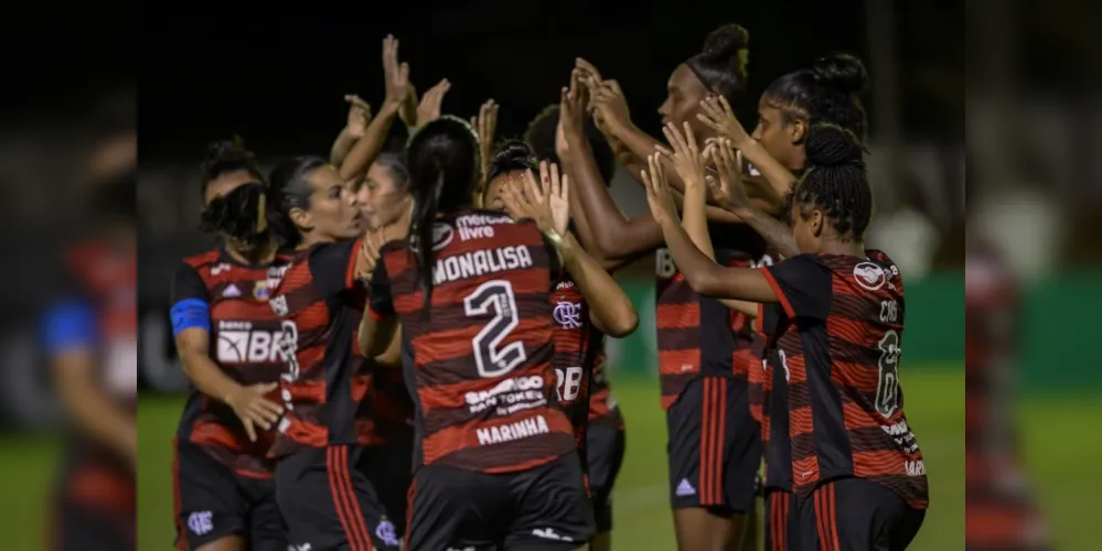 Equipe feminina do 'Mengão' lidera o grupo B do campeonato estadual