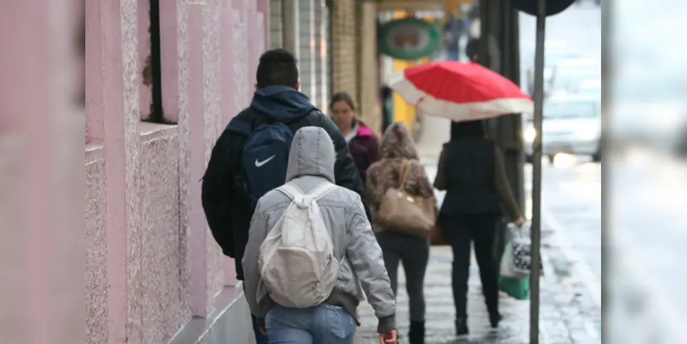 Em Ponta Grossa, chuvas devem continuar até a próxima sexta-feira