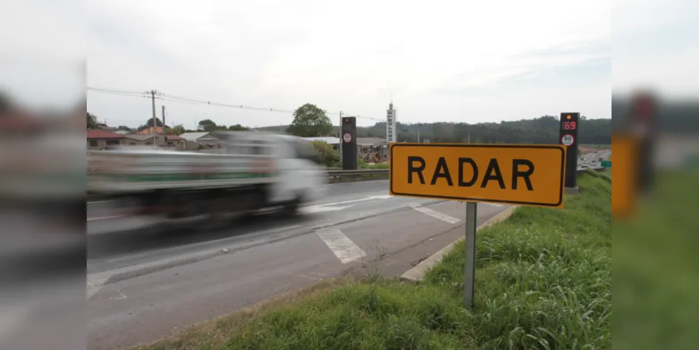 Radares são complemento às lombadas eletrônicas já existentes na região