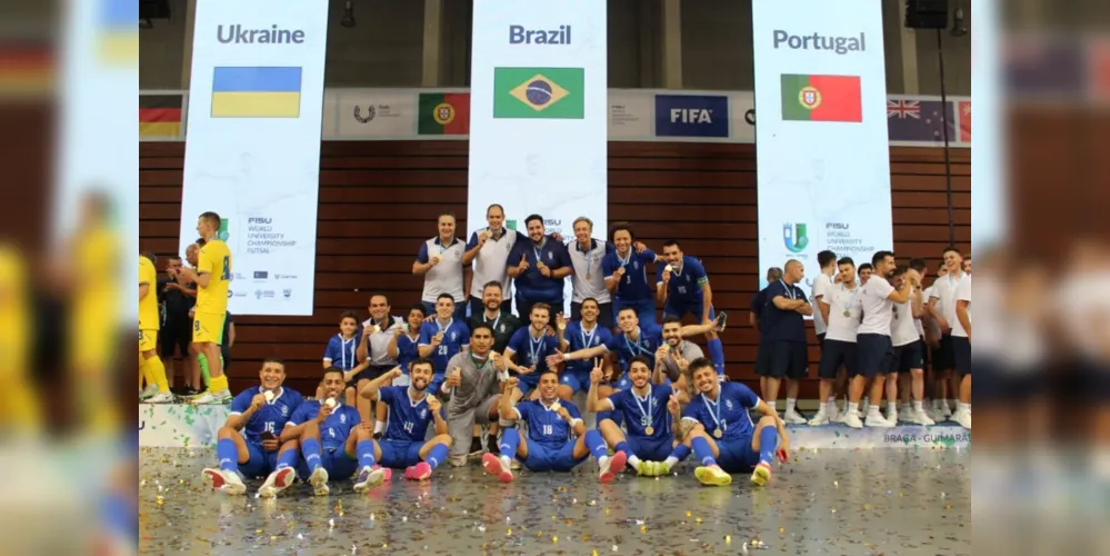 Seleção Brasileira masculina conquistou a medalha de ouro